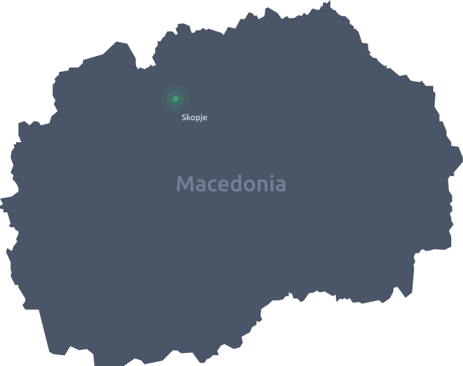 Map of Macedonia